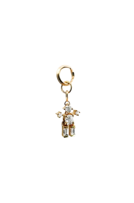 Little Man gold pendant